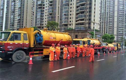 杭锦后市政管道清淤
