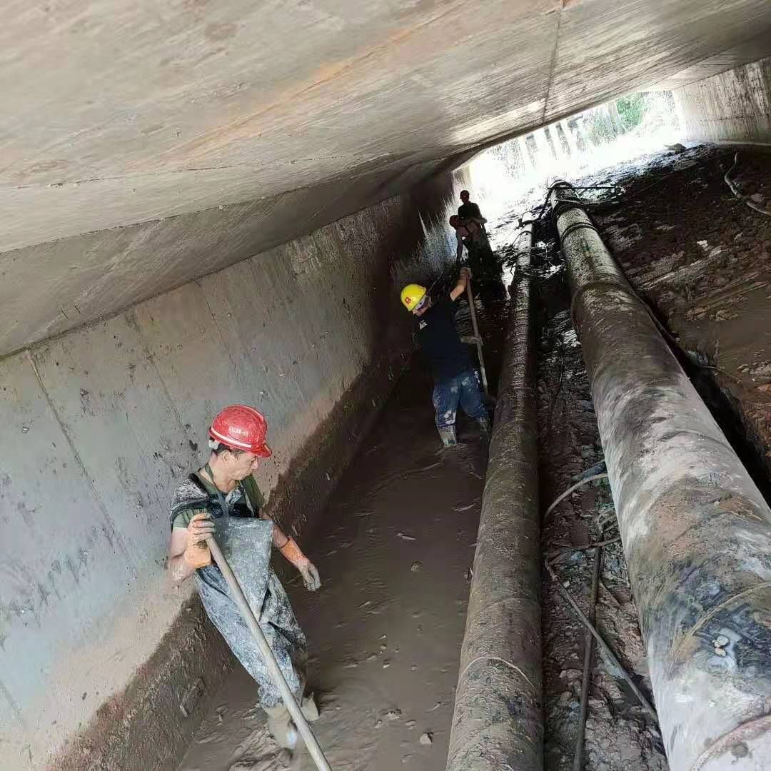 杭锦后工业管道清淤