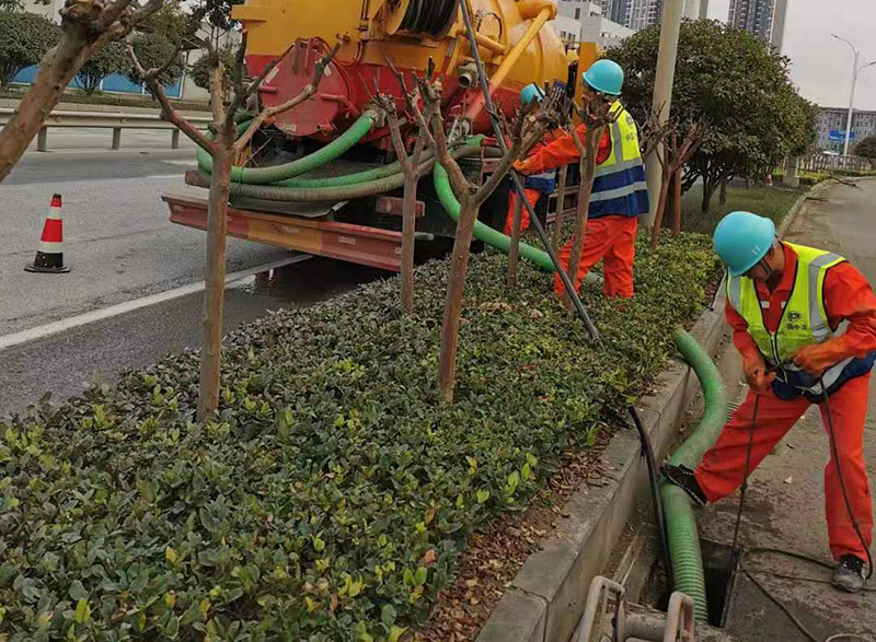 杭锦后市政管道清淤